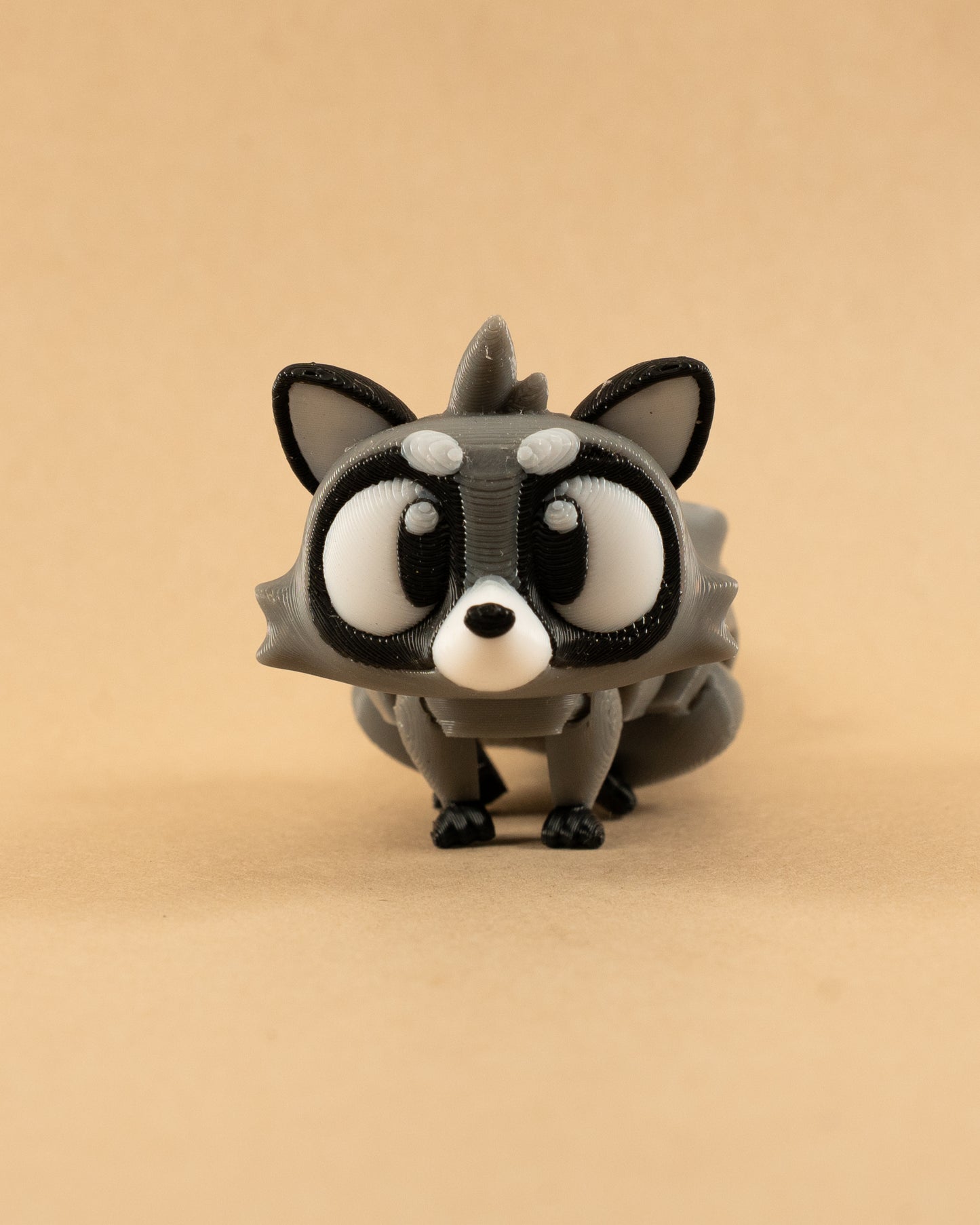 Flexi Mini Raccoon – Articulated 3D Printed Bandit