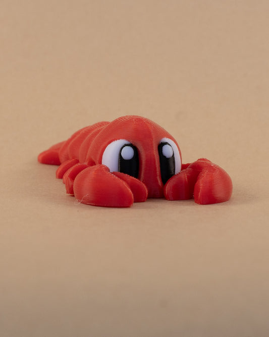 Flexi Mini Lobster – Articulated 3D Printed Marine Toy