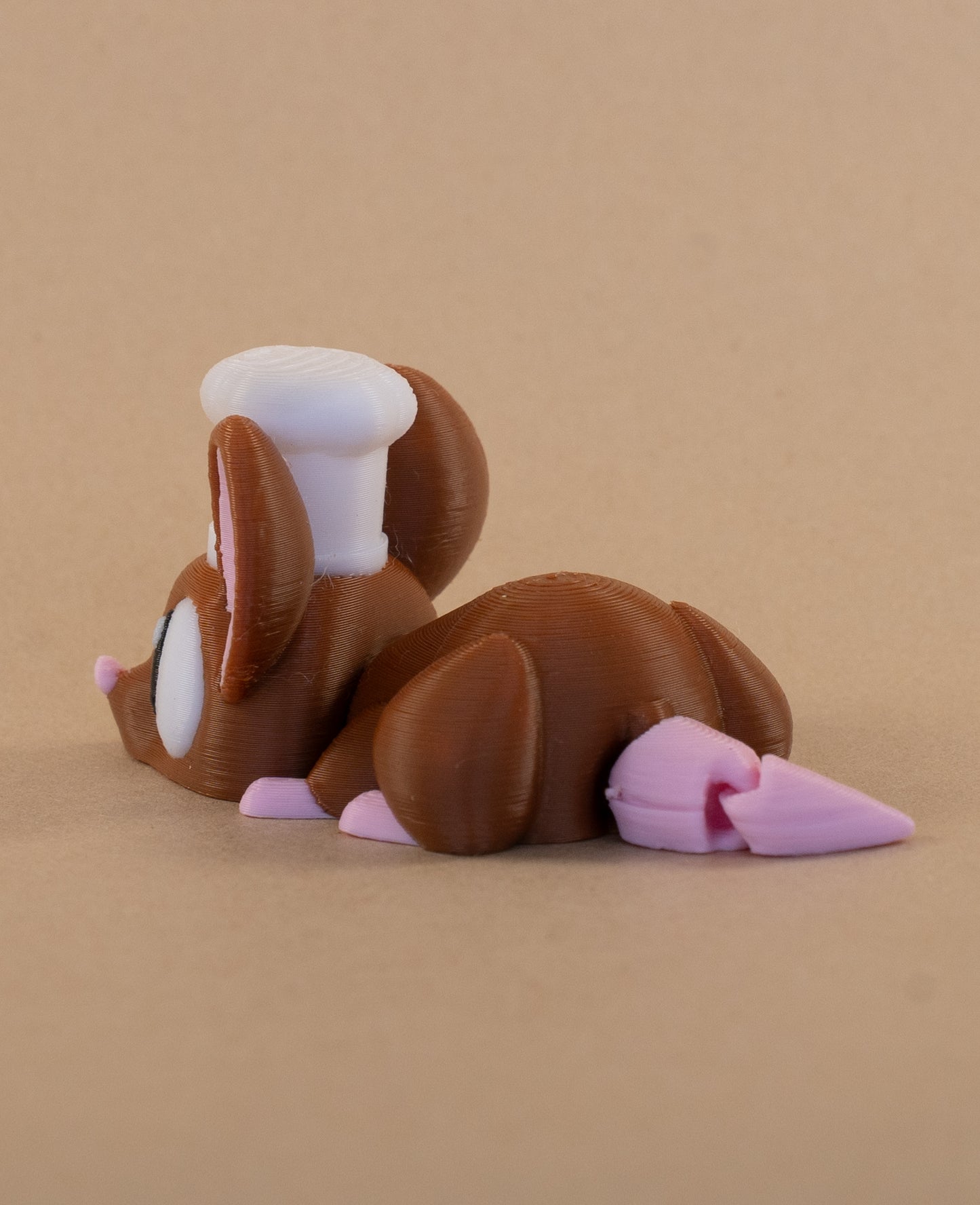 Flexi Mini Mouse Chef – Articulated 3D Printed Mouse toy