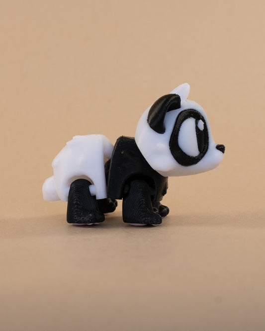 Flexi Mini Panda - Articulated 3D Printed Panda Toy